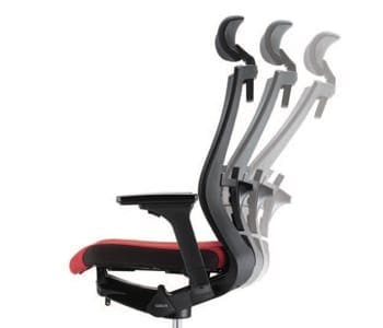 High elastic mesh Backrest has applied Synchronized tilting mechanism and is designed to work according to movement.