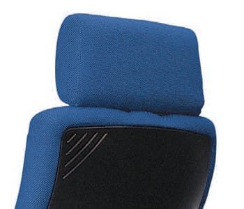 Wide Headrest and projected cap of Backrest shows clean.