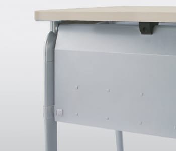 Can protect user privacy by installing modesty panel on the bottom according to the layout of the desk.