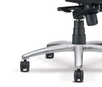 Applied neatly polished aluminum die-cast base which adds more dignity.