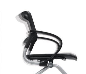 Back tilting feature support body restful.