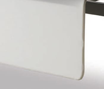 The highest class of leather modesty panel with ivory color on the front desk creates a dignified environment.