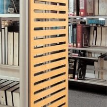 Showing a simple and modern type feel by appropriate use of steel and wooden materials.