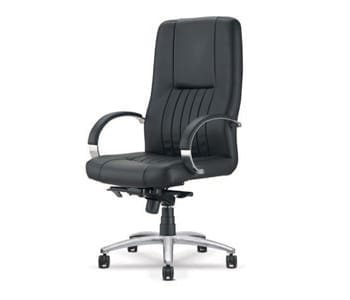 CH1910KLAA (Leather) CH1910KLLL (Artificial Leather) 640 685 1140~1210 251/4•27•447/8 ~ 475/8 – Foaming urethane armrest pad – Polished aluminum base and armrest – Backrest angle adjustment and fixing: 5 levers – Knee tilt mechanism