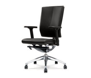 CH4622KLAA (Leather) CH4622KLLL (Artificial Leather) 635 590 985~1055 25•231/4•383/4 ~ 411/2
Adjustable Armrest: up and down / forward and backward / rotation – Polished aluminum base – Adjustable Lumbar support: up and down – Tilting range and strength adjustment – Backrest angle adjustment and fixing: 4 levers – Synchronized tilting mechanism