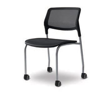 CHD0451KCMM 530 545 815 207/8•211/2•32
– Backrest and seating pad made of mesh material – Stacking system with light weight