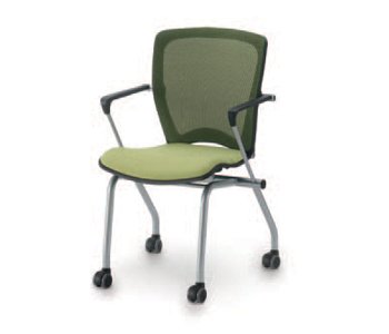 CHD0150KCMP CHD0150KCMF (Fabric Pad) 560 525 835 22•205/8•33
– Injection molded plastic armrest – Application of handle on the center of backrest – Vertical stacking system – Glide tilting mechanism